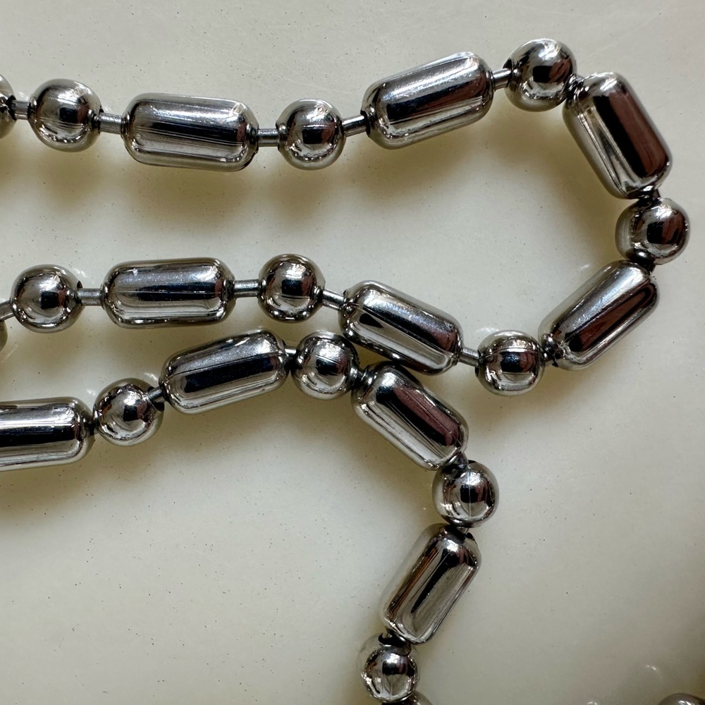Chunky faceted lucite pendant chain necklace 🌟STYLIST piece🌟 - Picture 5 of 8